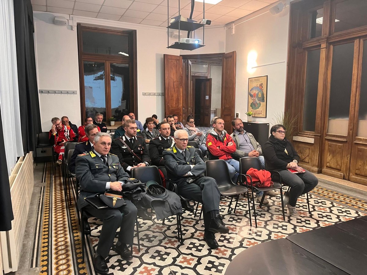 Valsesia Unites for Civil Protection Training and Landslide Remembrance