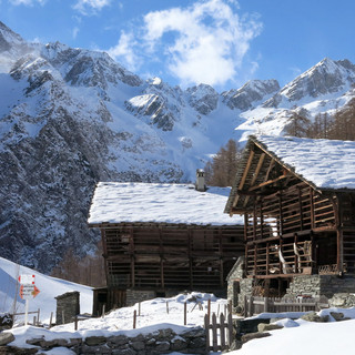 Le baite Daverio di Alagna (foto Federica Amelio Fai)