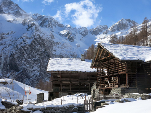 Le baite Daverio di Alagna (foto Federica Amelio Fai)