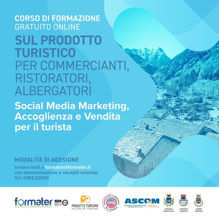 Varallo: Corso di formazione sul prodotto turistico