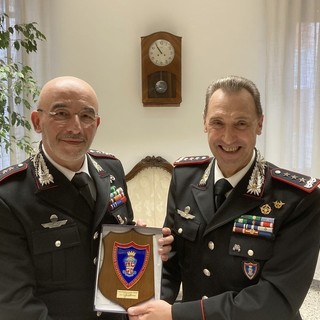 Visita del Generale Riccardo Galletta al comando provinciale carabinieri di Vercelli