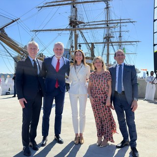 Il Piemonte in vetrina internazionale alla tappa di Jeddah del tour mondiale di nave Amerigo Vespucci