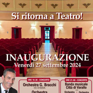 Varallo, rinnovato il Teatro civico: l'inaugurazione.