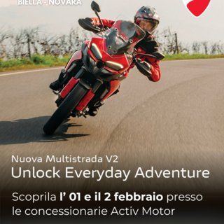 Nuova Ducati 2025, Multistrada V2 non conosce compromessi: segui il lancio da Activ Motor Biella - Gaglianico.