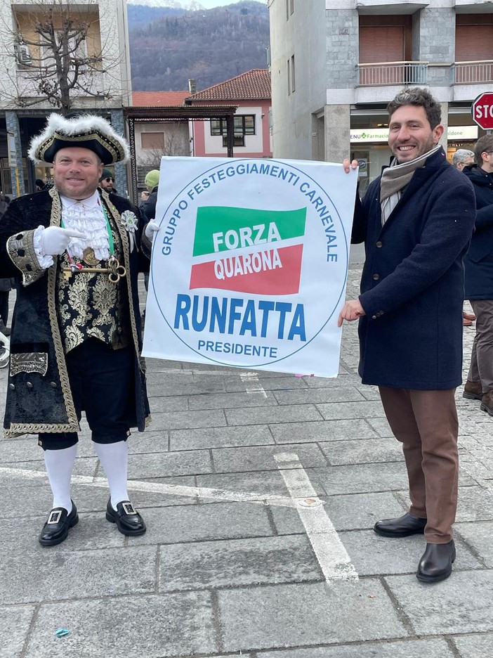 Carnevale a Quarona: le chiavi a Re Runfatta