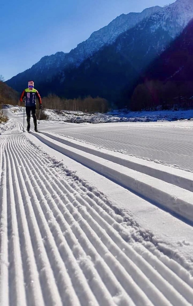 Allungata la pista di sci di fondo di Alagna