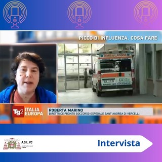 Pronto Soccorso Vercelli: la dottoressa Marino al Tg2