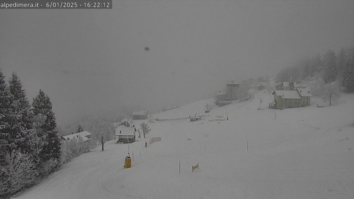 L'Epifania regala la neve a Mera e Alagna