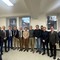 L'incontro tra Francesco Pietrasanta dell'Unione montana Valsesia e il neo direttore Asl Vercelli Marco Ricci