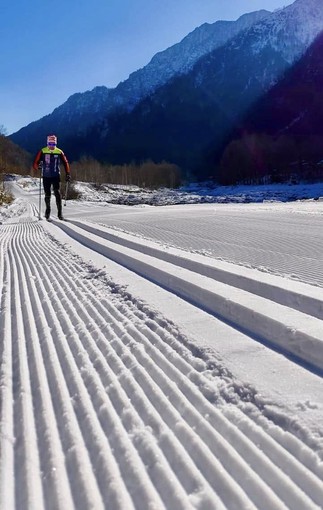 Allungata la pista di sci di fondo di Alagna