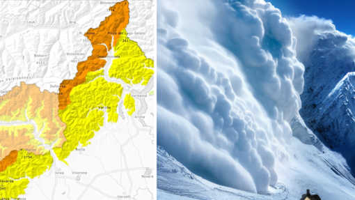 Allerta Gialla per valanghe in Alto Piemonte: coinvolte Biellese e Valsesia