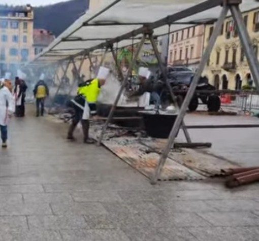 La preparazione della Gran Busecca