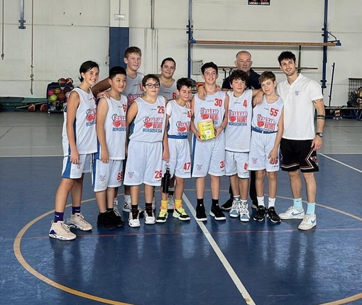 La formazione di Barberi Basket under 13