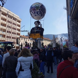 L'ultima sfilata del carnevale di Borgosesia