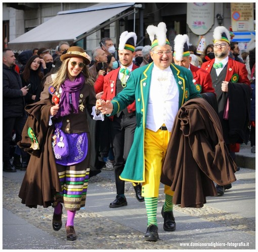 Il carnevale di Serravalle (foto d'archivio)