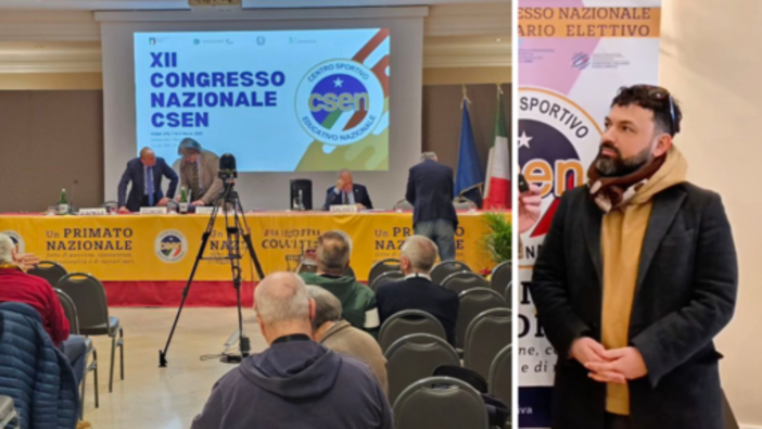 XII Congresso Nazionale CSEN, il Presidente del Comitato Piemonte Gianluca Carcangiu: “È necessario accettare il cambiamento” VIDEO