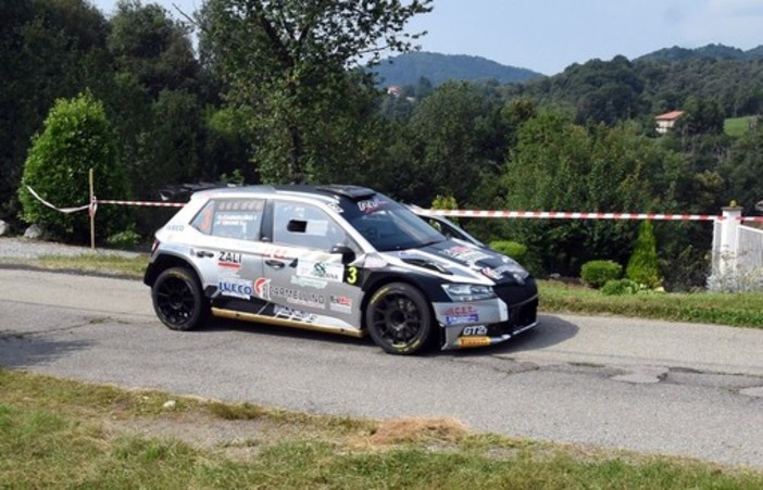 37° Rally Lana, Ivan Carmellino chiude in testa la prima giornata