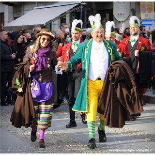 Il carnevale di Serravalle (foto d'archivio)