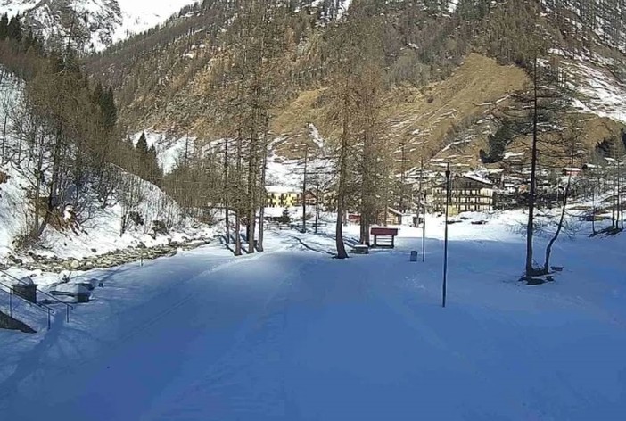 Le piste da sci di fondo a Carccoforo