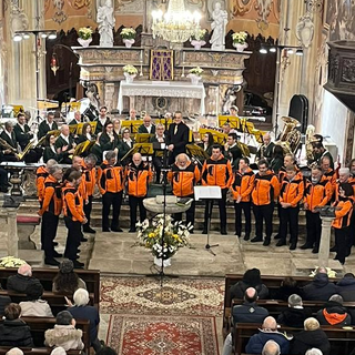 Corpo Musicale Portula e Coro Cesare Rinaldo Coggiola, 200 anni in due: tante persone al concerto