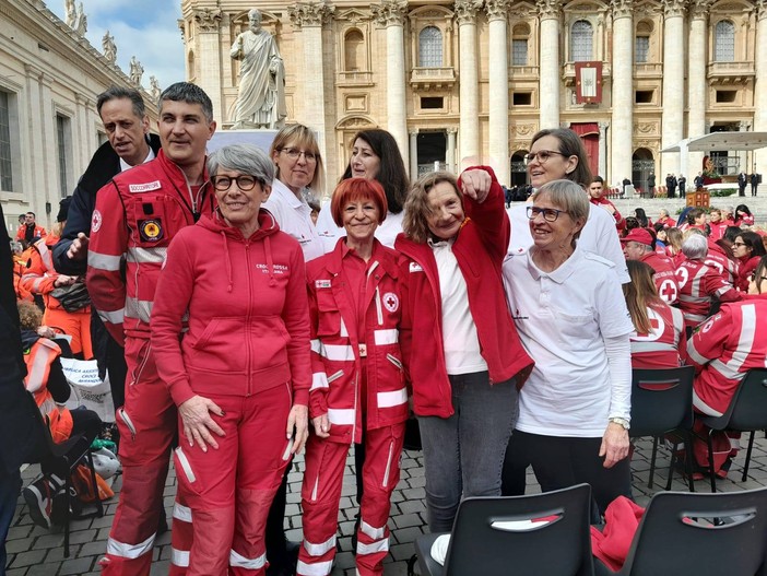 La Croce rossa di Borgosesia al Giubileo