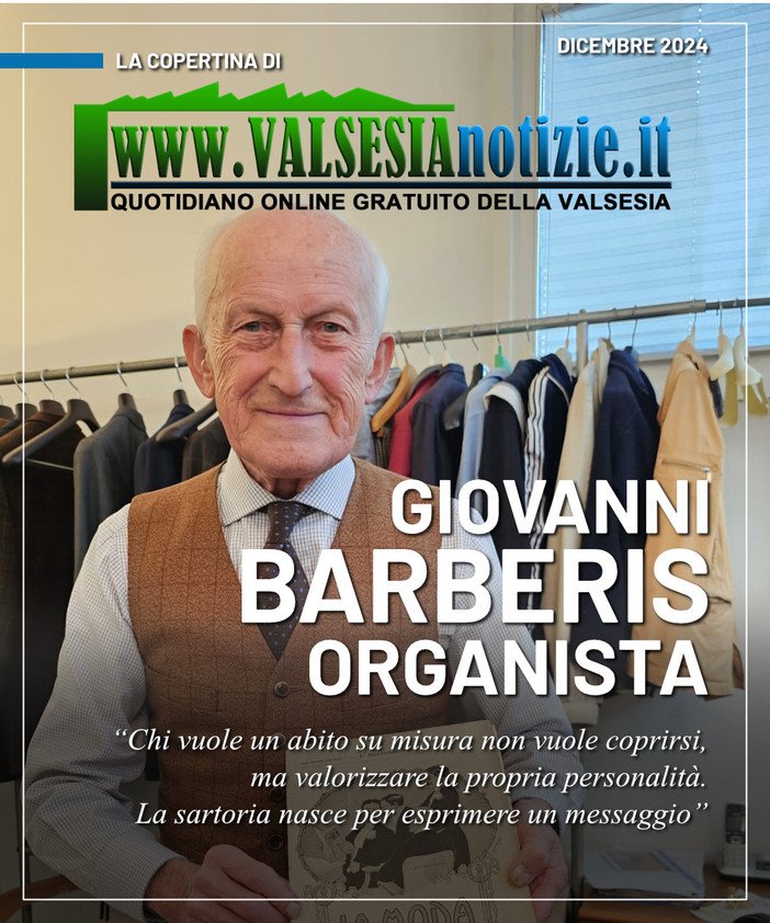 Giovanni Barberis Organista: &quot;La sartoria nasce per esprimere un messaggio&quot;