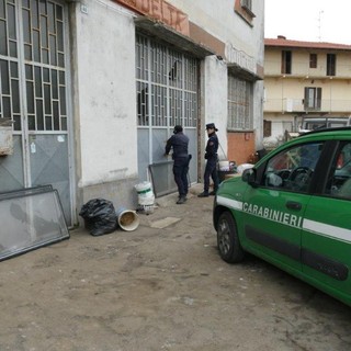 Azienda abusiva di recupero metalli sequestrata  a Carpignano