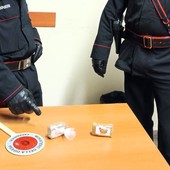 La droga sequestrata dai carabinieri di Arborio.