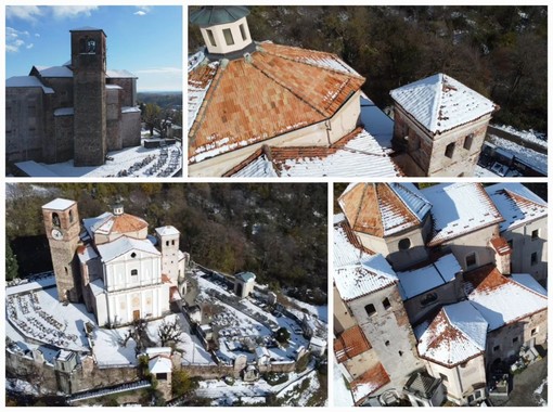 Appassionati di droni, mandateci le vostre immagini dall’alto dei paesaggi innevati.