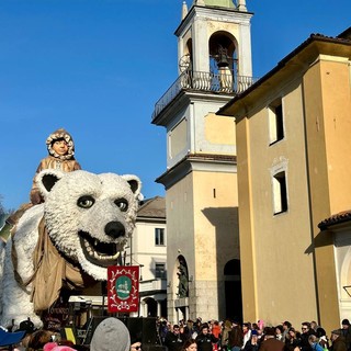 Primo corso masherato per il carnevale di Borgosesia il 16 febbraio 2025