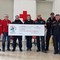 Borgosesia, solidarietà in azione: AIB dona 800 euro alla Croce Rossa - foto dalla pagina Facebook della CRI Borgosesia.