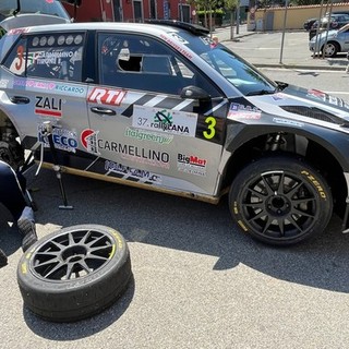 37° Rally Lana, Carmellino fermo alla Ailoche: Pizio in testa alla classifica