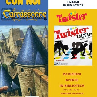 Grignasco, giochi di società in Biblioteca.