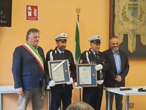 Premiati gli agenti di polizia locale di Grignasco