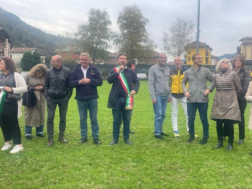 A Quarona campo sportivo rimesso a nuovo.