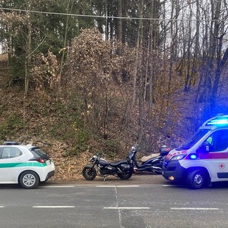 Incidente stradale a Valdilana, motociclista in ospedale.