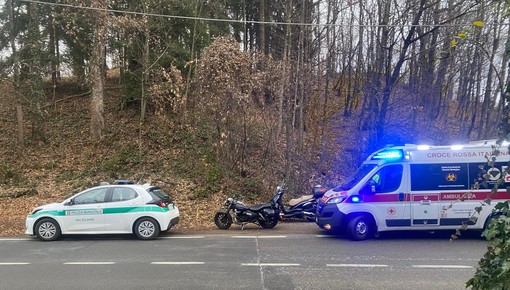 Incidente stradale a Valdilana, motociclista in ospedale.