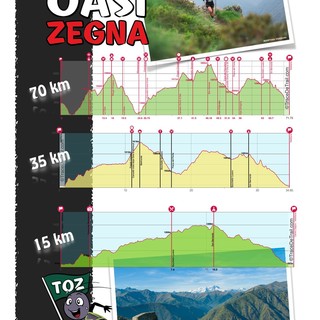 Svelati  tre percosi del Trail Oasi Zegna