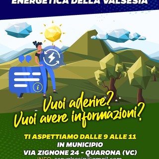 Comunità energetica della Valsesia, il progetto prosegue