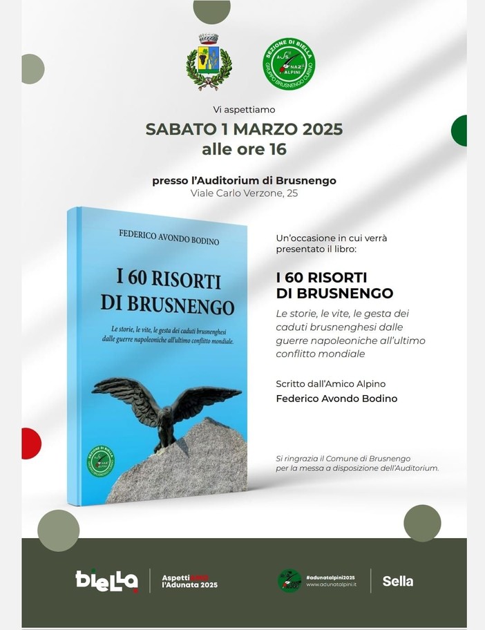 Gli alpini presentano &quot;I 60 risorti di Brusnengo&quot;