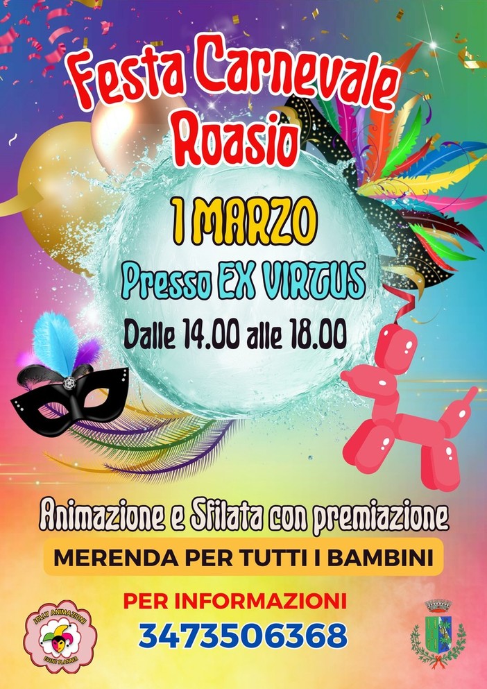 All'ex Virtus di Roasio festa di carnevale