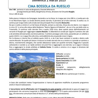 Gita escursionistica in Val Chiusella con il Cai Borgosesia