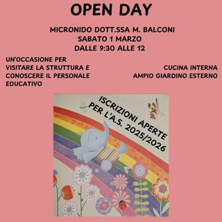 Asilo Romagnano: sabato 1 marzo open day