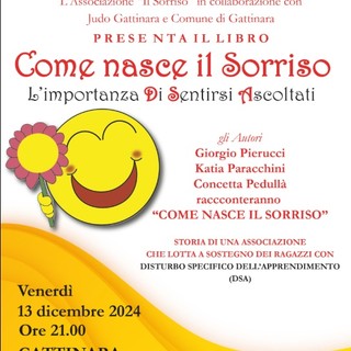 Il libro &quot;Come nasce il sorriso&quot; presentato a Gattinara