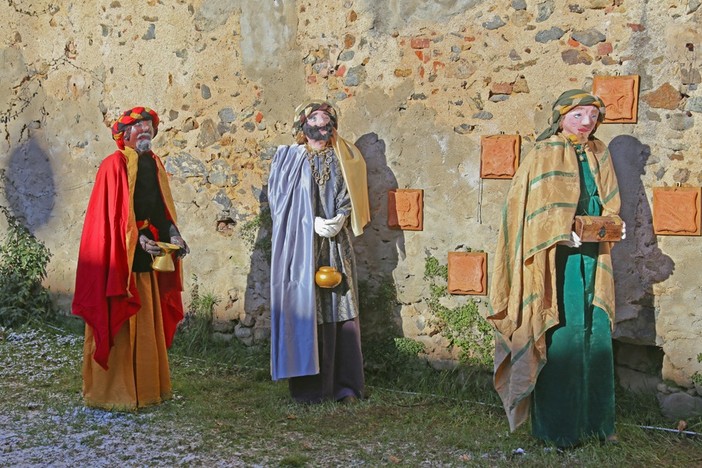 Presepe gigante di Mosso attende la Befana