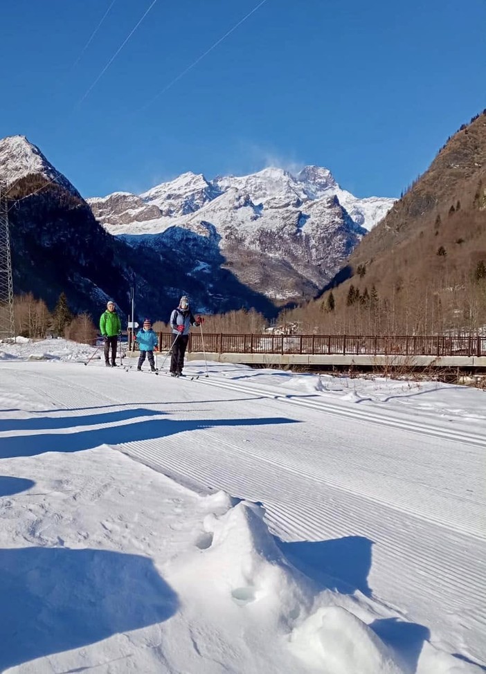 Ad Alagna è aperta la pista di fondo