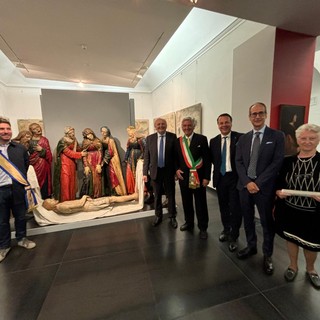 Visita del ministro Gilberto Pichetto alla Pinacoteca di Varallo