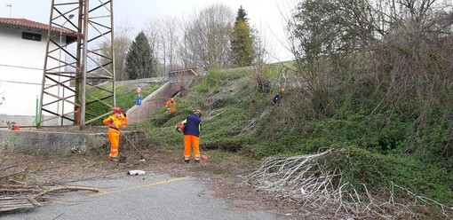 Interventi di pulizia e sistemazione idrogeologica a Serravalle (foto di repertorio)