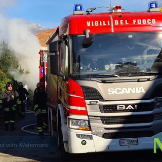 A fuoco un mobiletto in casa, a Portula arrivano i Vigili del Fuoco (foto di repertorio)