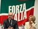 Il segretario provinciale di Forza Italia Antonio Prencipe e la vice segretaria provinciale Maria Cristina Patrosso